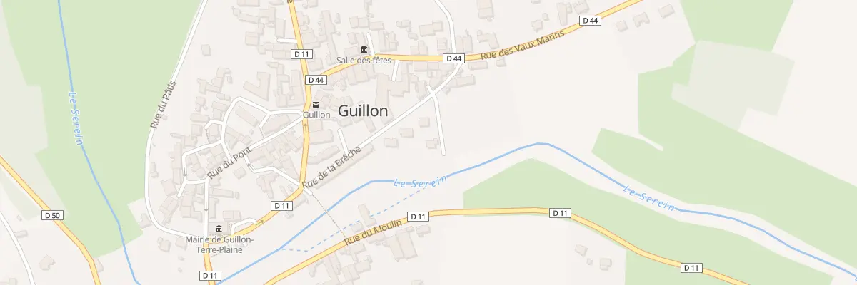 Plan du 22 Rue de la Brêche à Guillon-Terre-Plaine