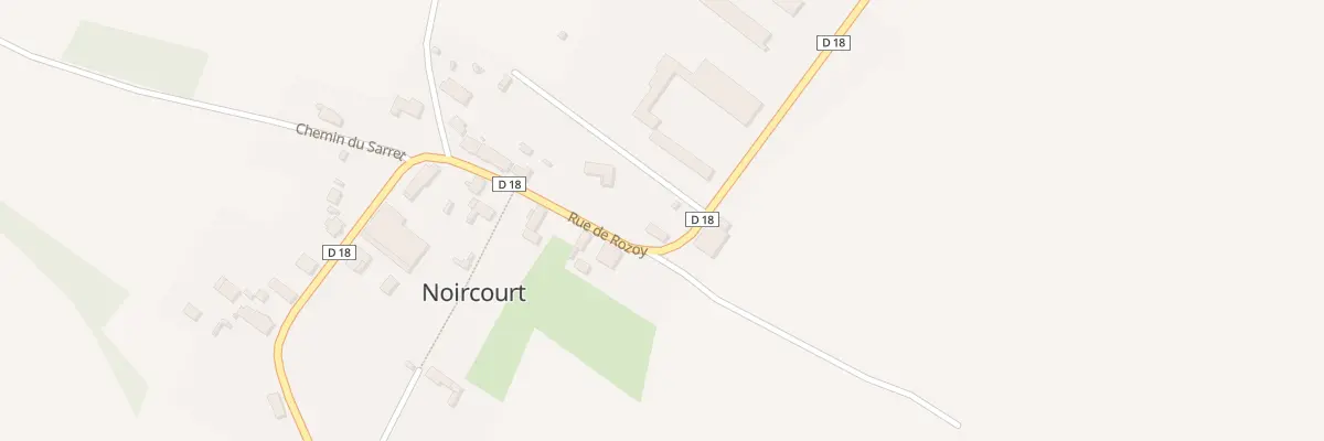 Plan du 31 Rue de Rozoy à Noircourt