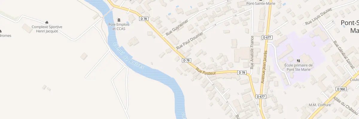 Plan du 17 Rue Pasteur à Pont-Sainte-Marie