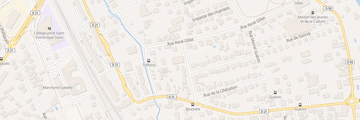 Plan du 15 Rue Gaston Brunotte à Saint-Julien-les-Villas
