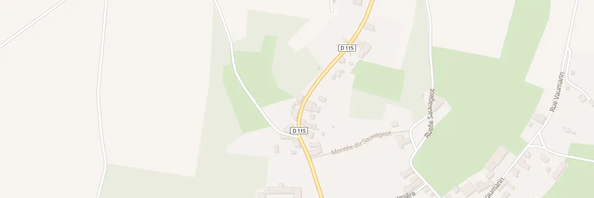 Plan du 11 Rue des Belles Fontaines à Marmeaux