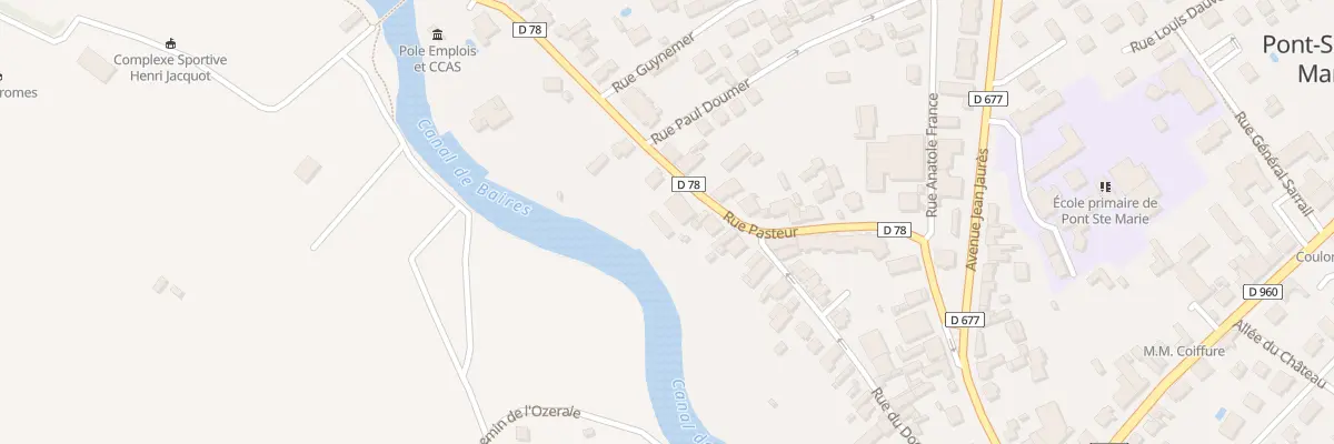 Plan du 15B Rue Pasteur à Pont-Sainte-Marie