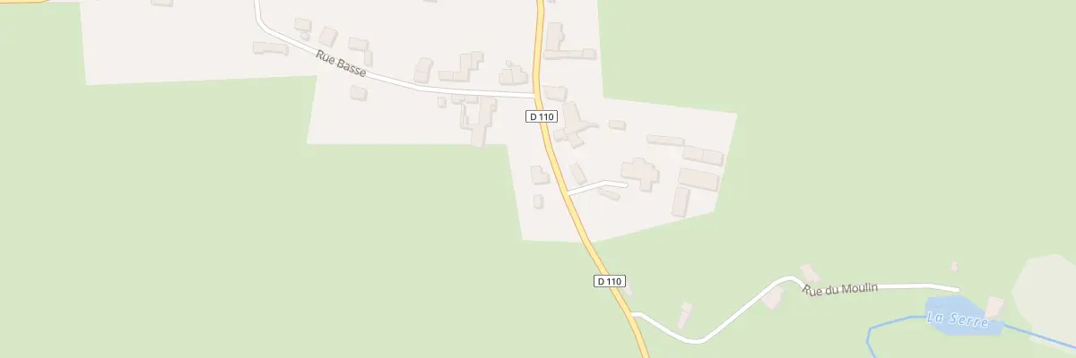Plan du 17 Rue de Rozoy sur Serre à Chéry-lès-Rozoy