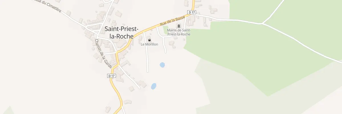 Plan du 273 Rue de la Basse à Saint-Priest-la-Roche
