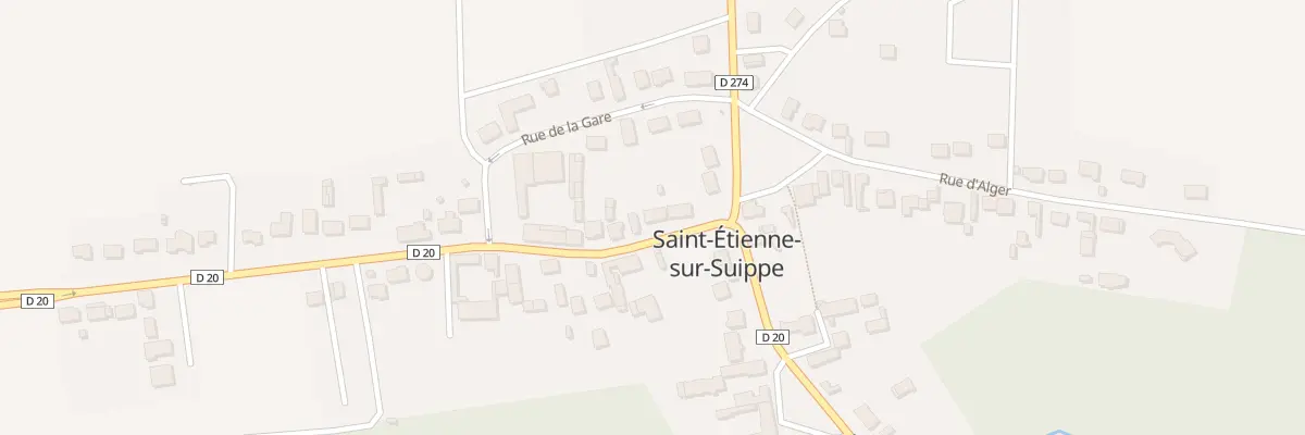 Plan du 8 Rue d’Auménancourt à Saint-Étienne-sur-Suippe