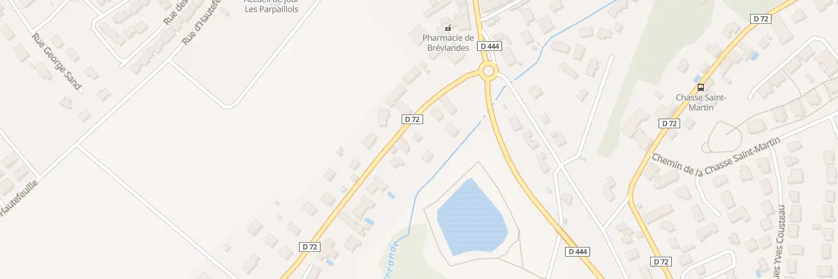 Plan du 5 Rue Jean Moulin à Bréviandes