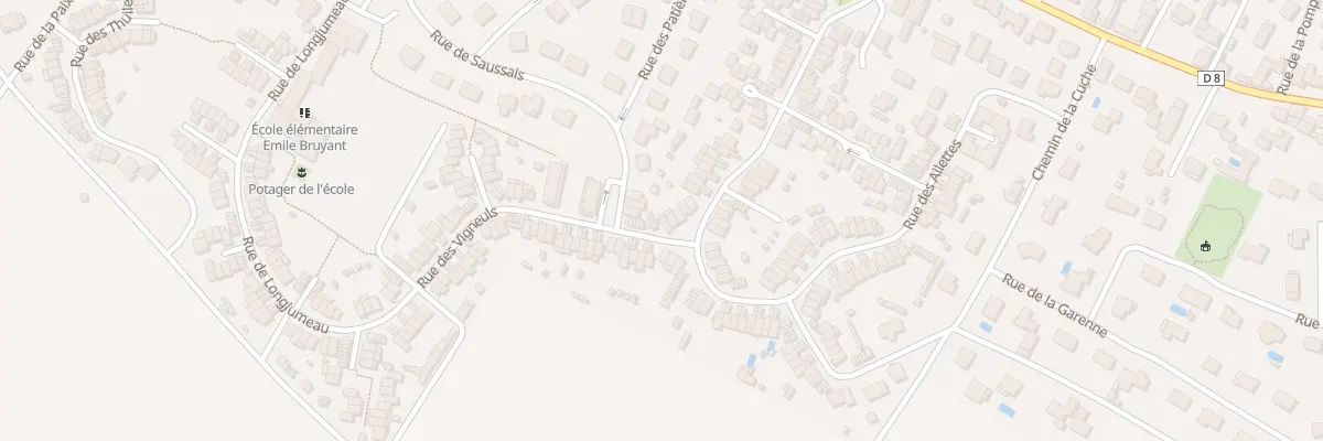 Plan du 58 Rue des Vigneuls à Taissy