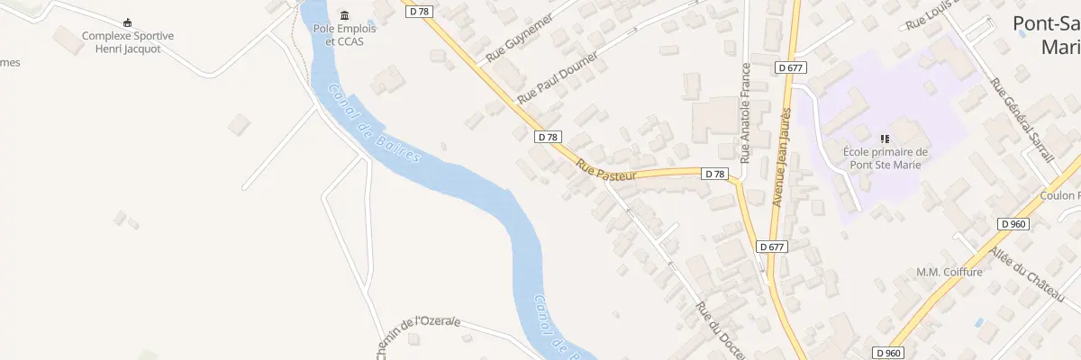 Plan du 15 Rue Pasteur à Pont-Sainte-Marie