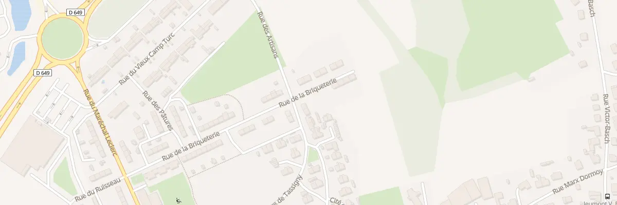 Plan du 32 Rue Briqueterie à Jeumont