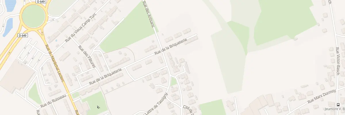 Plan du 34 Rue Briqueterie à Jeumont