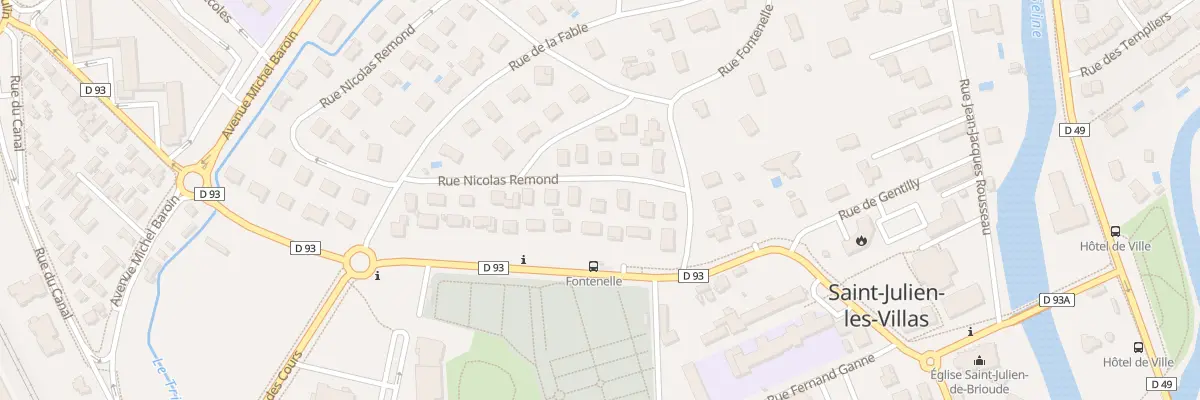 Plan du 7 Rue Nicolas Remond à Saint-Julien-les-Villas