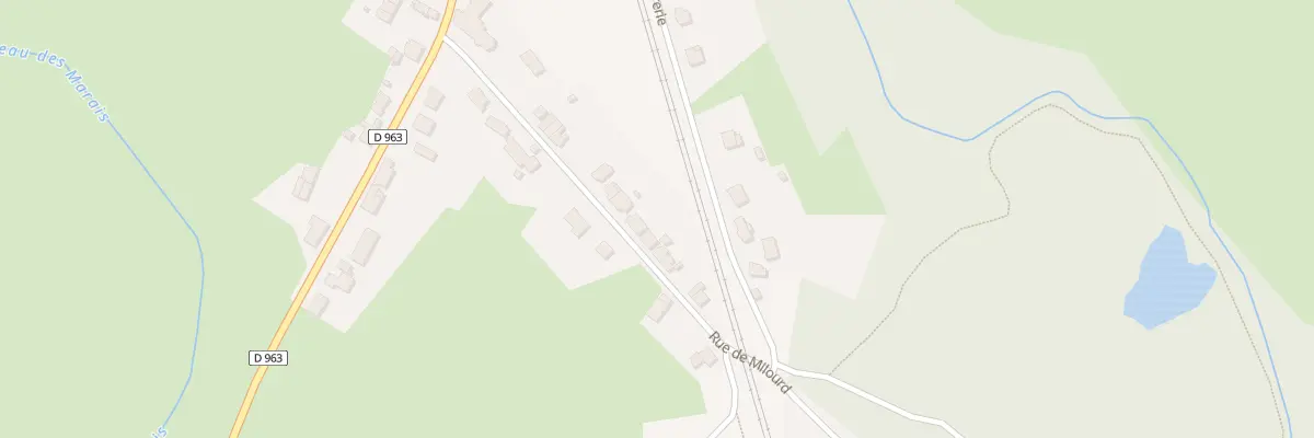 Plan du 17 Rue de Milourd à Anor