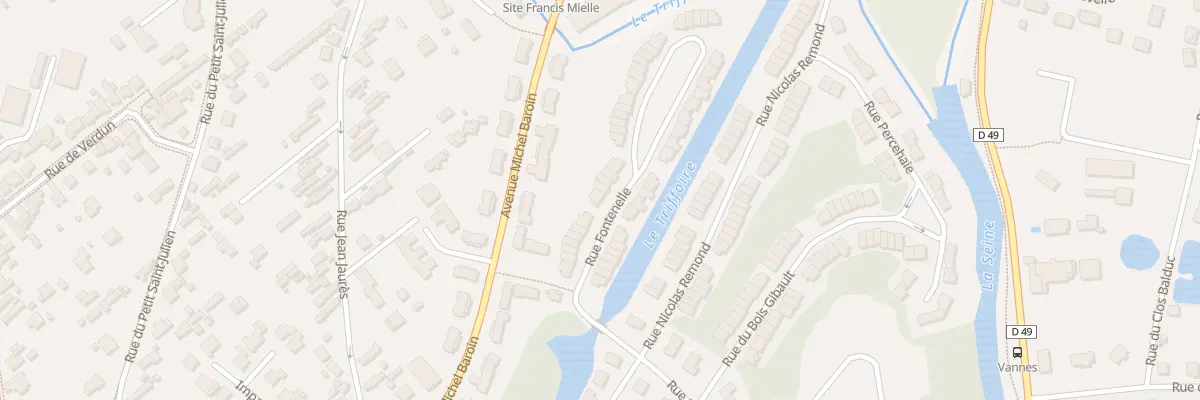 Plan du 47 Rue Fontenelle à Saint-Julien-les-Villas
