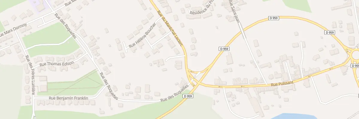 Plan du 62 Rue du Maréchal Leclerc à Jeumont
