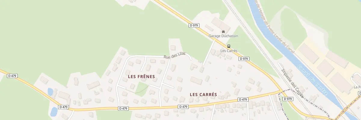 Plan du 18 Rue des Lilas à Vitry-en-Charollais