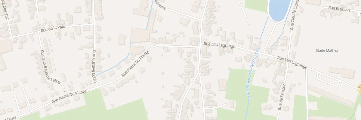 Plan du 387 Rue Gambetta à Jeumont