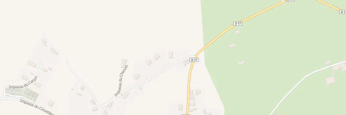 Plan du 72 Rte du Bourg à Saint-Priest-la-Roche
