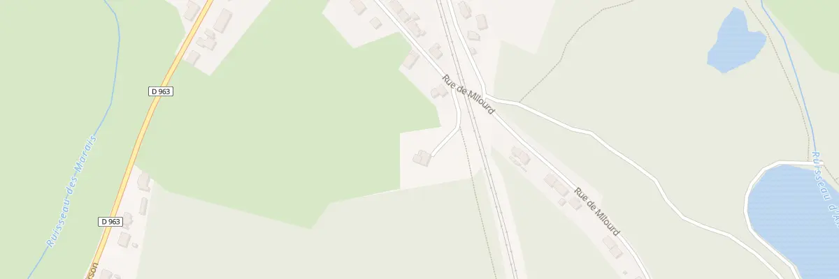 Plan du 14 Rue de Milourd à Anor