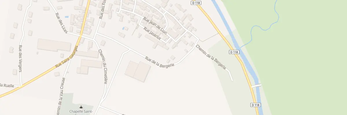 Plan du 13 Rue de la Bergerie à Pacy-sur-Armançon
