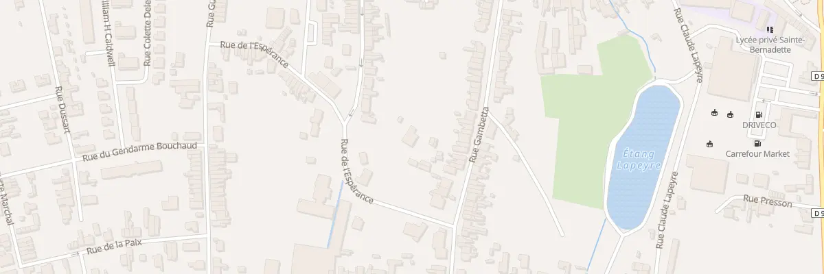 Plan du 197 Rue Gambetta à Jeumont