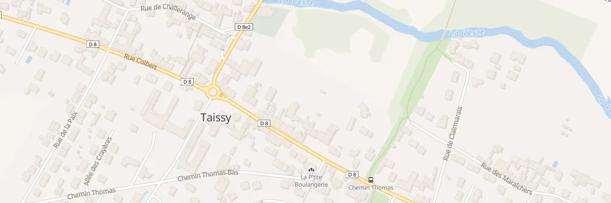 Plan du 25 Rue de Sillery à Taissy