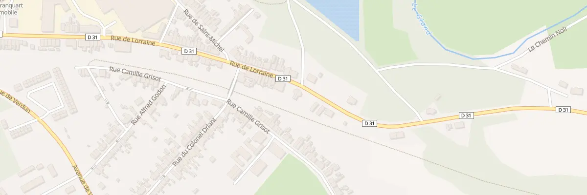 Plan du 96 Rue de Lorraine à Hirson