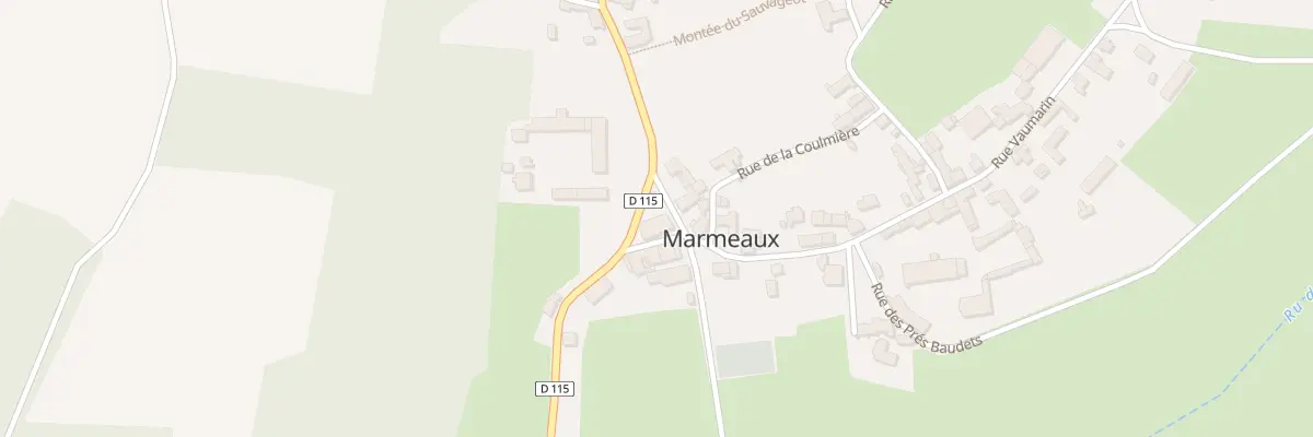 Plan du 4 Rue des Belles Fontaines à Marmeaux