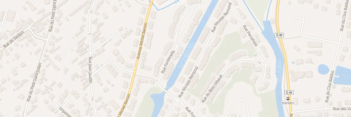Plan du 52 Rue Fontenelle à Saint-Julien-les-Villas