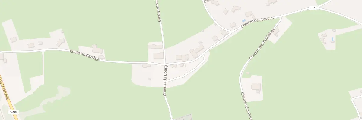 Plan du 168 Rte du Carrège à Saint-Pierre-la-Noaille
