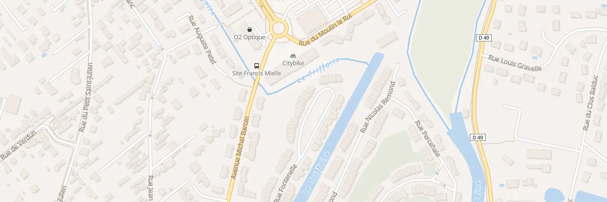 Plan du 75 Rue Fontenelle à Saint-Julien-les-Villas
