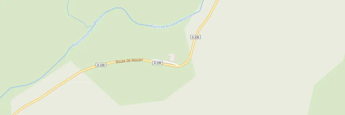 Plan du 5176 Vialle à Mazan-l’Abbaye