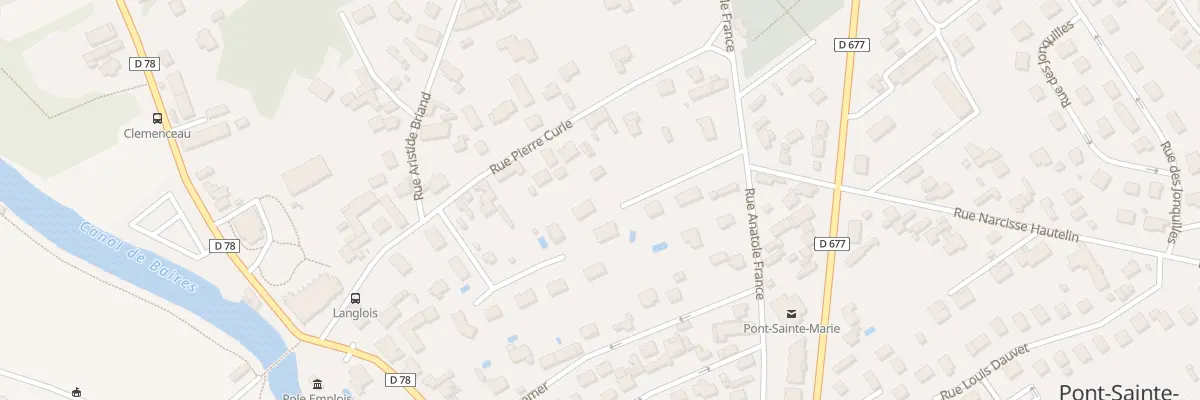 Plan du 19 Rue Anatole France à Pont-Sainte-Marie