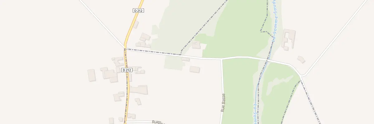 Plan du 5001 Gr Grande Rue à Chaintrix-Bierges