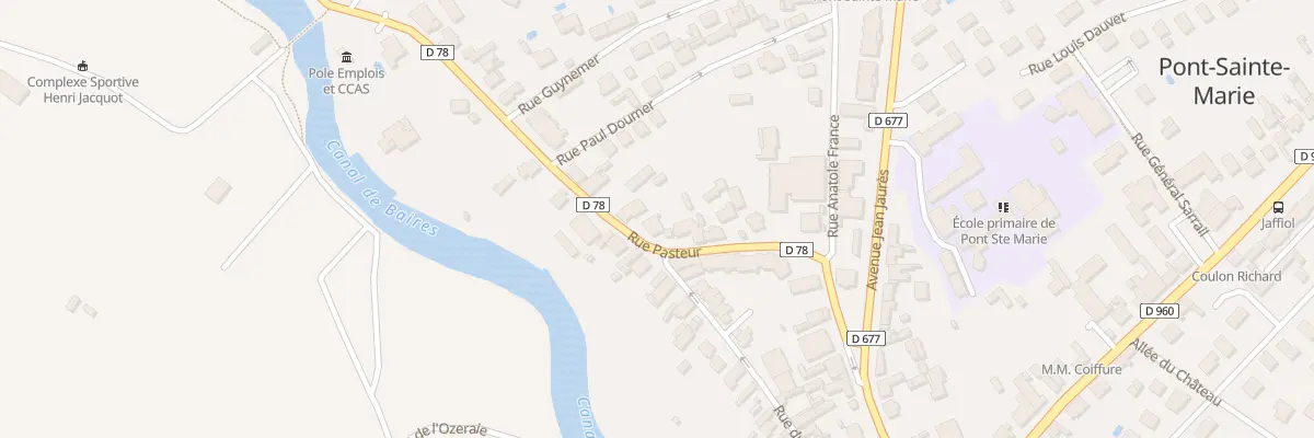 Plan du 12B Rue Pasteur à Pont-Sainte-Marie