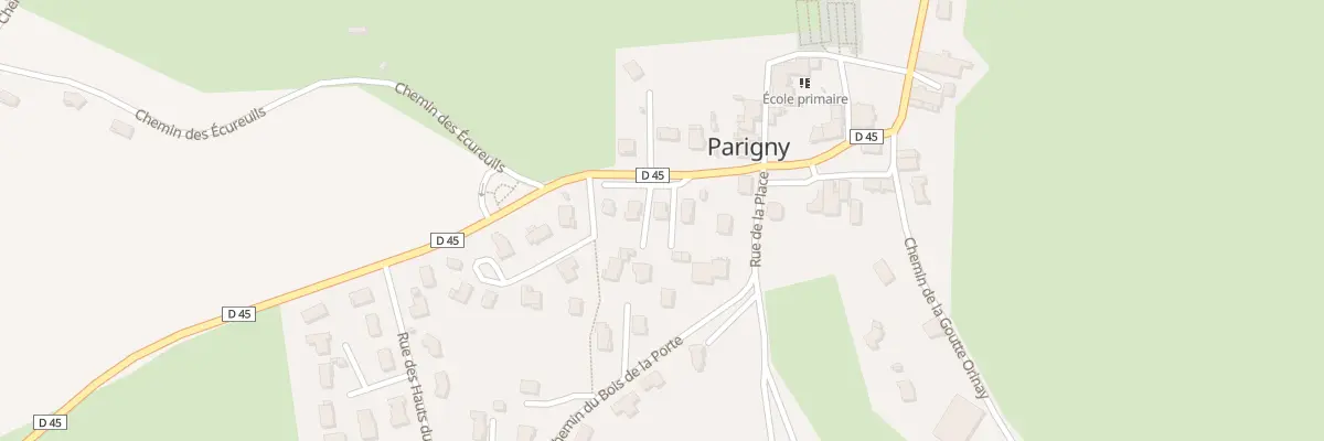 Plan du 27 All des Boutons d’Or à Parigny