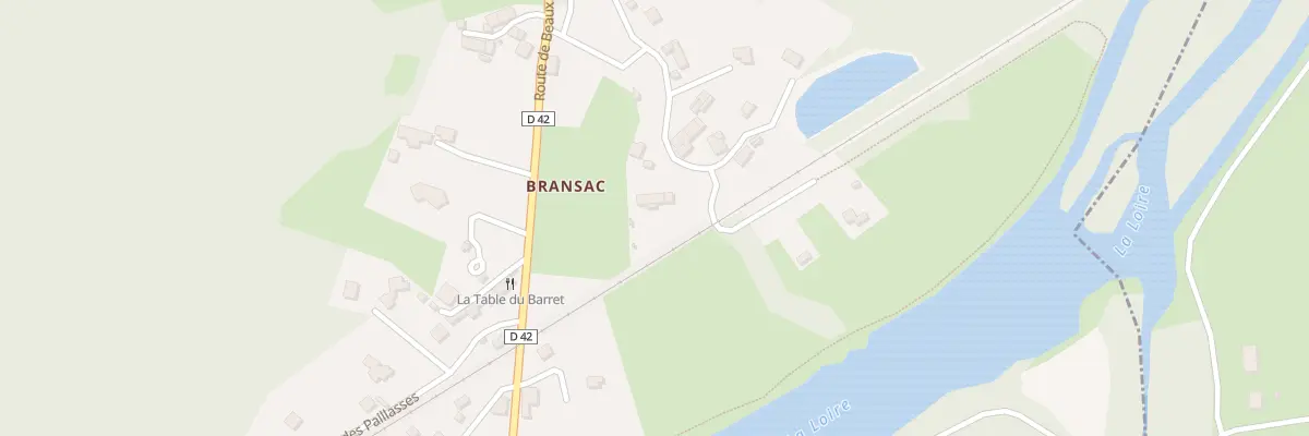 Plan du 226 Rue de Bransac Bas à Beauzac