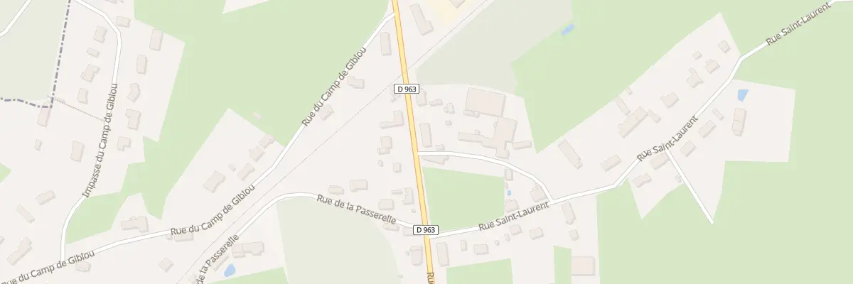 Plan du 74 Rue de Trélon à Anor