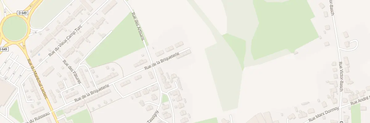 Plan du 349 Rue Briqueterie à Jeumont