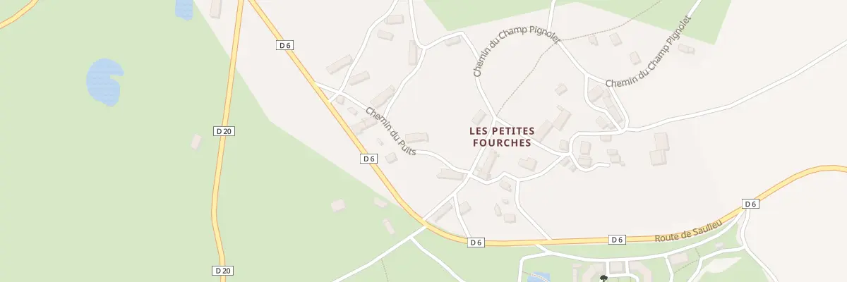 Plan du 175 Che du Puits à Saint-Brisson