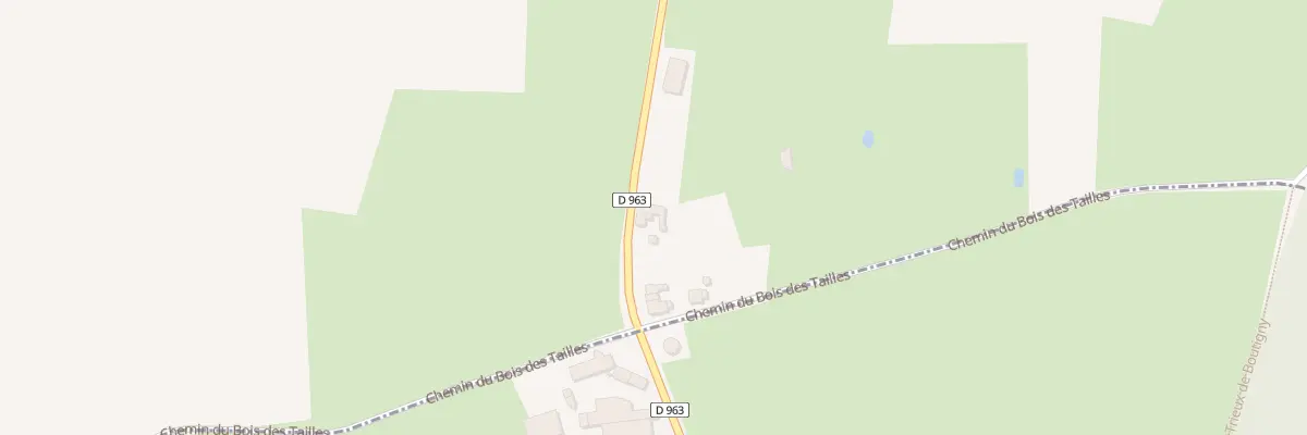 Plan du 1281 Rte de Solre le Chateau à Aibes