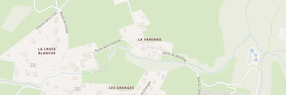 Plan du 5084 La Varenne à Beauzac