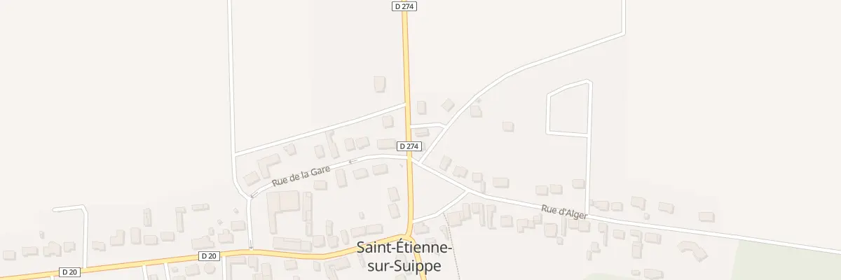 Plan du 1 Rue des Crayères à Saint-Étienne-sur-Suippe