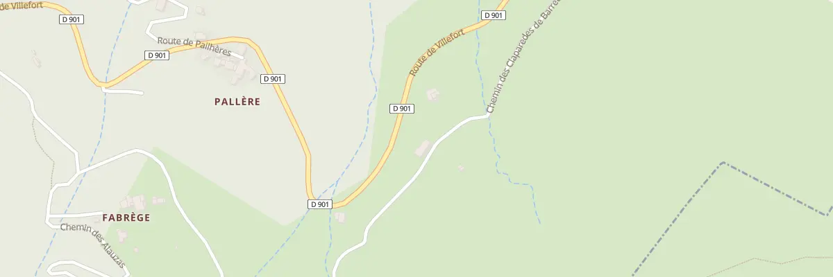 Plan du 39 Che des Claparèdes de Barret à Gravières