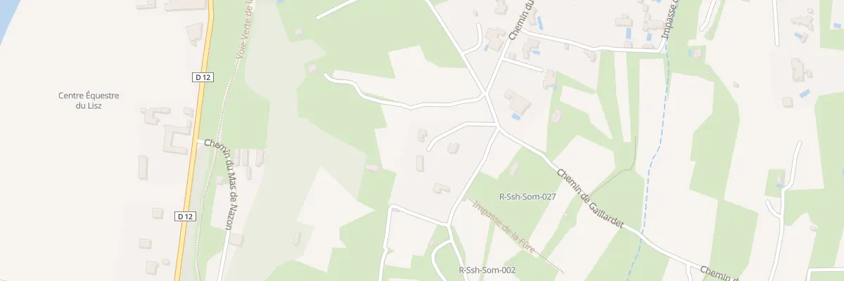 Plan du 750 Che de Gaillardet à Sommières