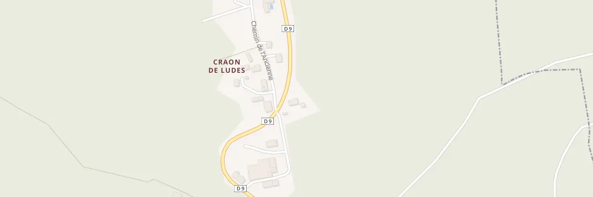 Plan du 27 Le Craon de Ludes à Ludes