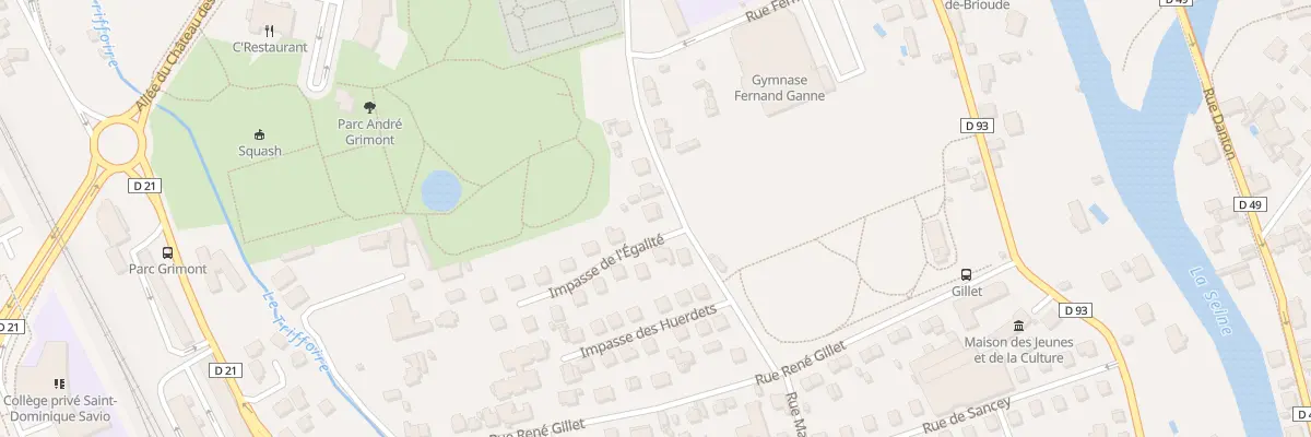 Plan du 9 Rue de l’Egalité à Saint-Julien-les-Villas