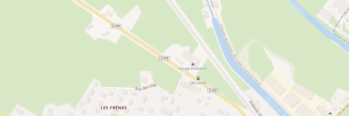 Plan du 5074 Les Carres à Vitry-en-Charollais