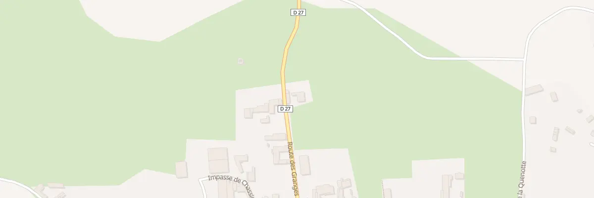Plan du 4 Rte des Granges à Cussangy