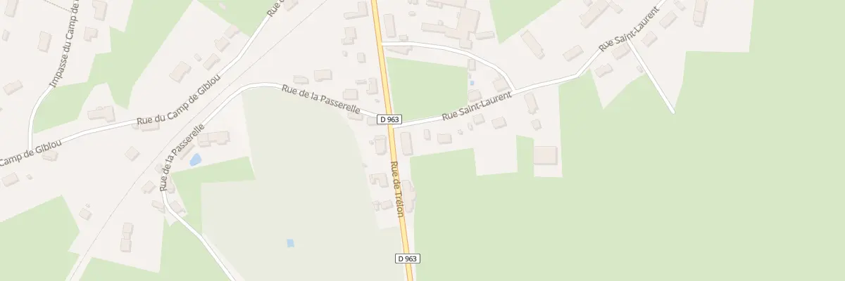 Plan du 66 Rue de Trélon à Anor