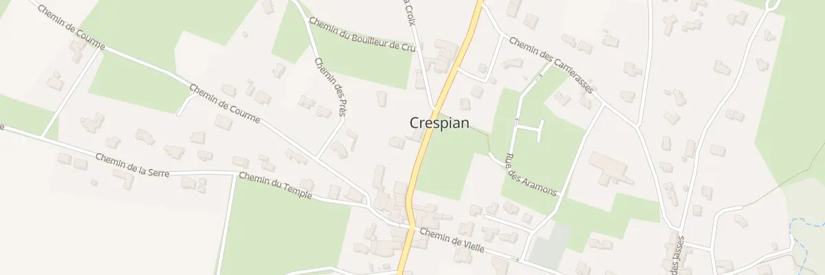 Plan du 5006 Les Vignaux à Crespian